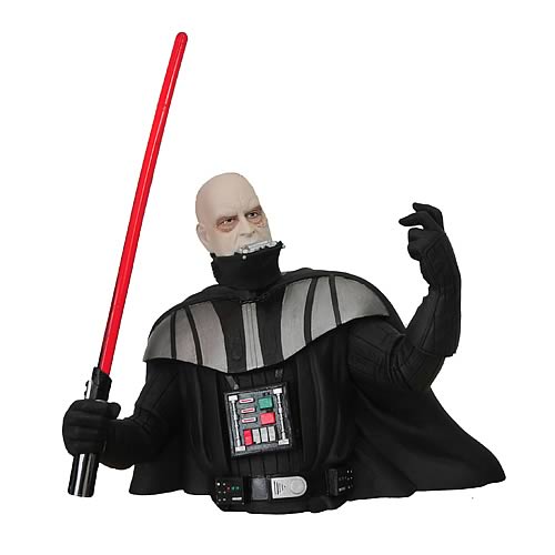 Star Wars Darth Vader Unmasked Bust Bank